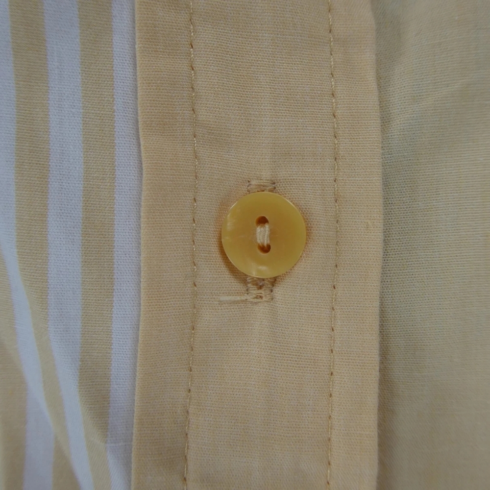 Oversized Poplin Button-Up Colorblock Stripe - Picture 3 of 6